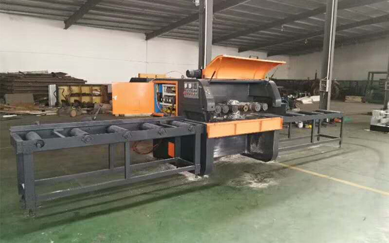 multi blade rip saw production line