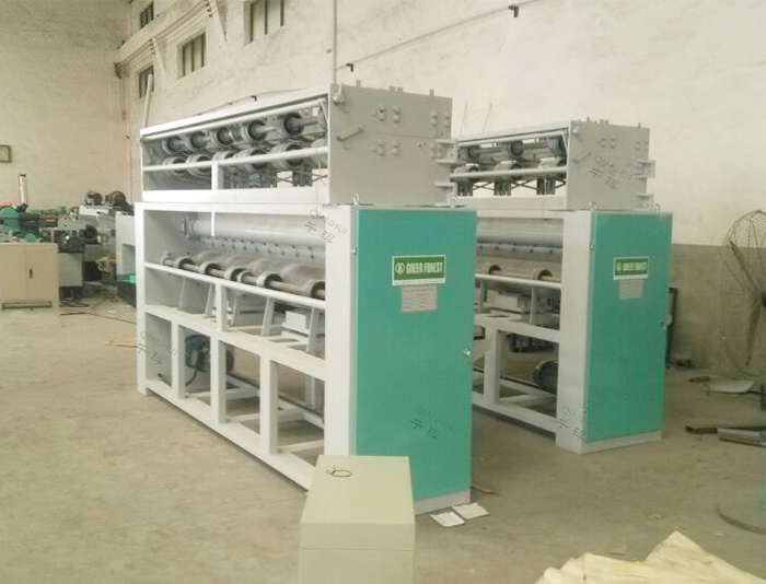 veneer clipping machine ready for shipment