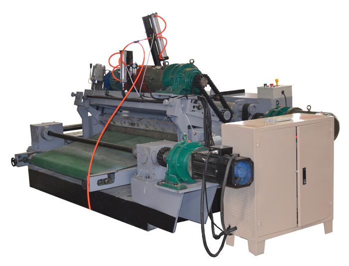 Spindleless Veneer Lathe With Clipper Builtin 2 In One