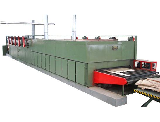 30m Roller Veneer Dryer Plywood Veneer Drying Machine