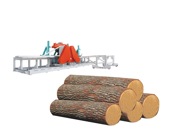 Heavy Duty Round Wood Lumber Slide Table Saw φ400mm