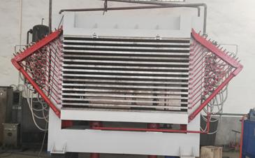 Four Units of 15 Layers Veneer Hot Press Dryer Machines Shipped To Port Klang Malaysia