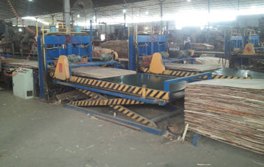 Plywood Veneer Paving Line Plywood Assembly Forming Machine