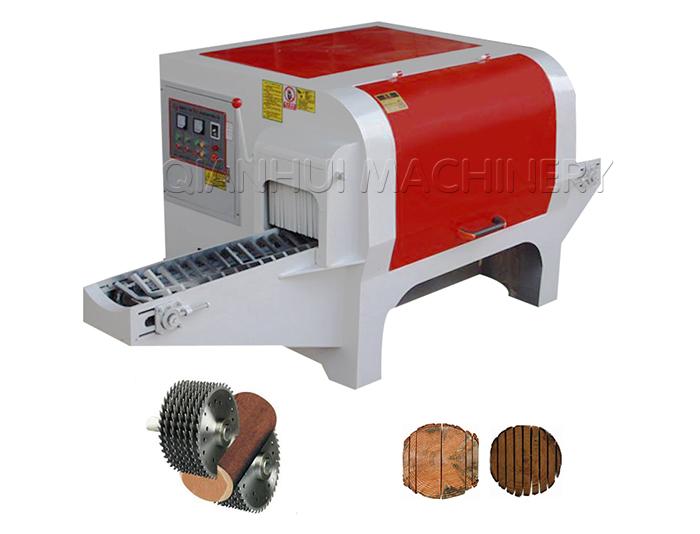 Multi Blade Rip Saw Machine for 40cm Dia Round Wood Logs